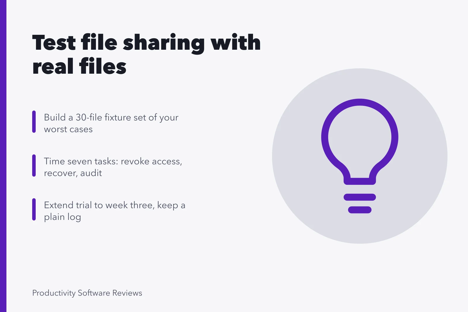 Card on testing file sharing software with awkward files and timed tasks. Best file sharing software 2027: facts and context, in plain terms