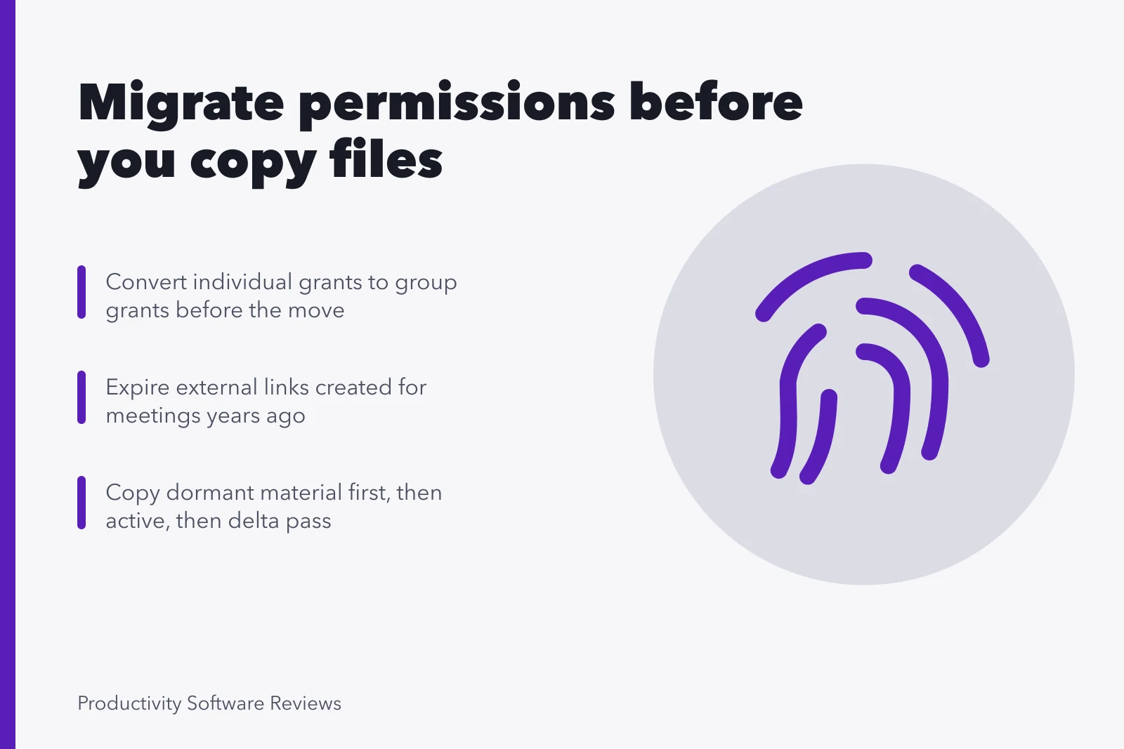 Card on file sharing migration as a permissions and links problem. File sharing migration is a permissions problem, not a copying one